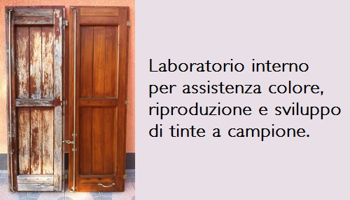 Servizio tinte a campione